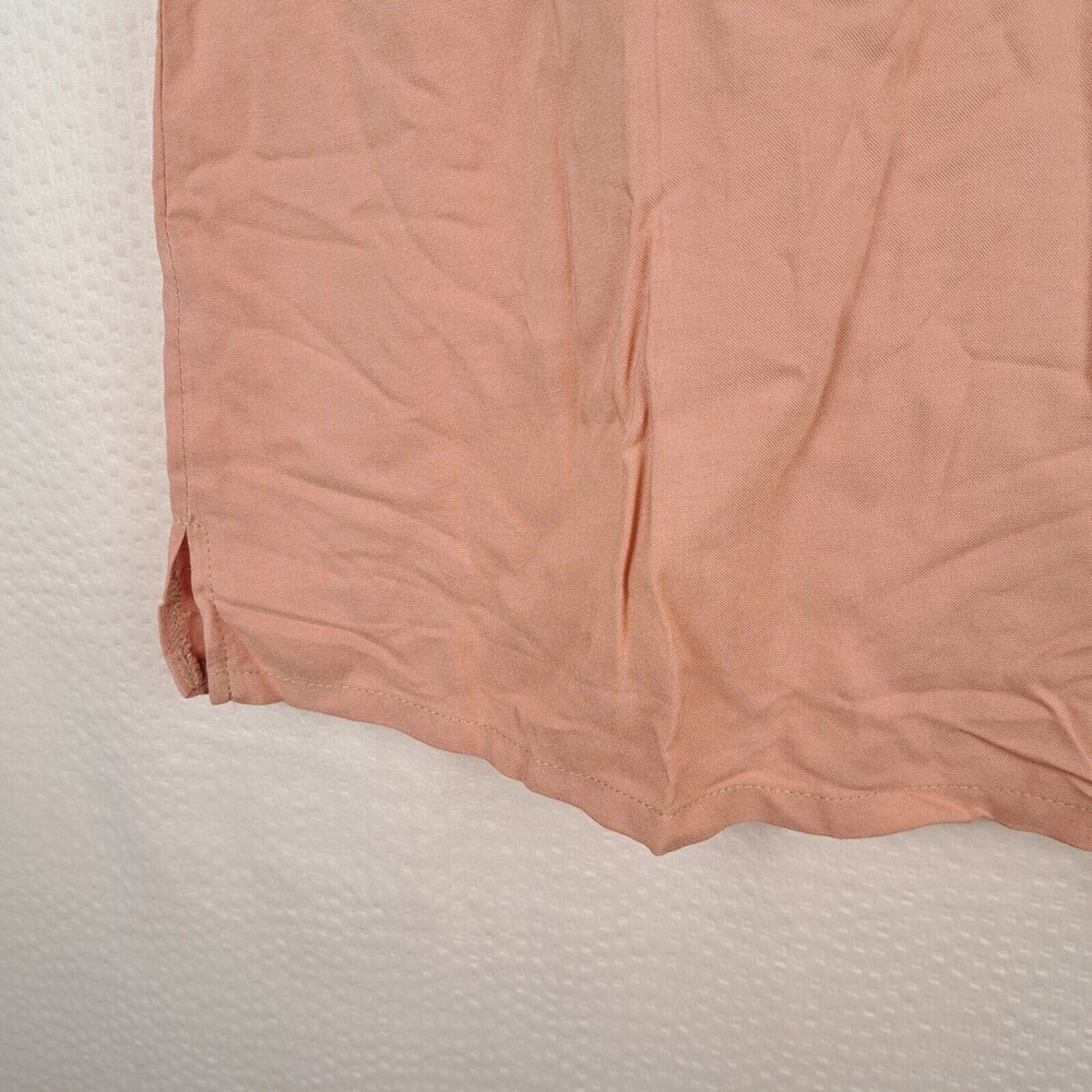 Blair Lightweight Nice Peach Color Rayon Top Size M Dolman Short Sleeve - Picture 6 of 11